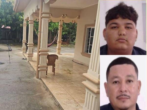 Policía inspecciona la casa donde ocurrió la balacera. La Policía está esperando que Jeffrey Joseph Guardado Herrera y Elí Nahúm Guerra entren al país para tomarles declaración.
