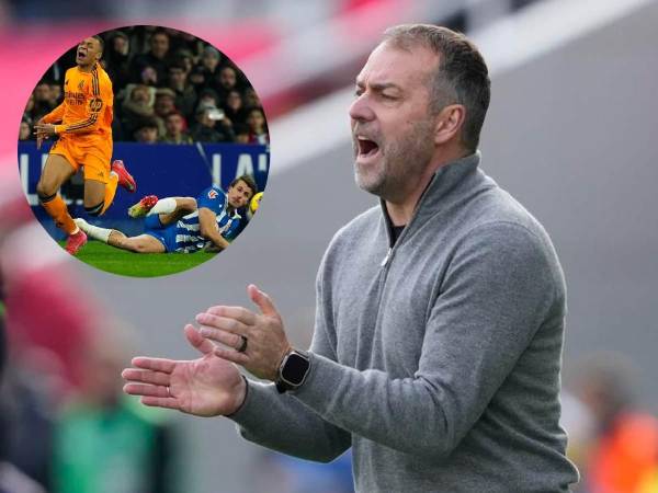 Hansi Flick consultado sobre la carta del Real Madrid tras la polémica arbitral ante Espanyol.