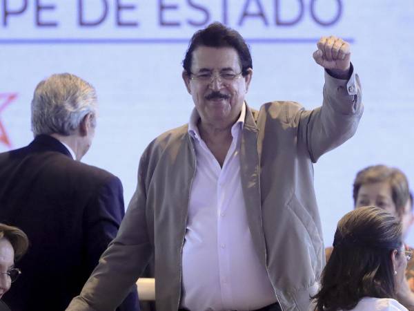 El expresidente hondureño Manuel Zelaya Rosales.