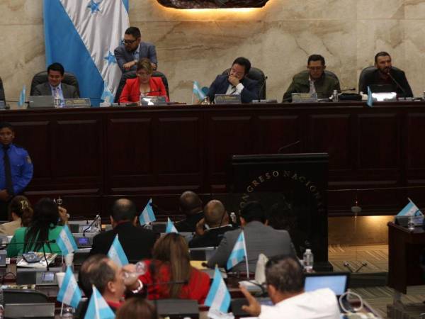 Junta directiva del Congreso Nacional de Honduras.