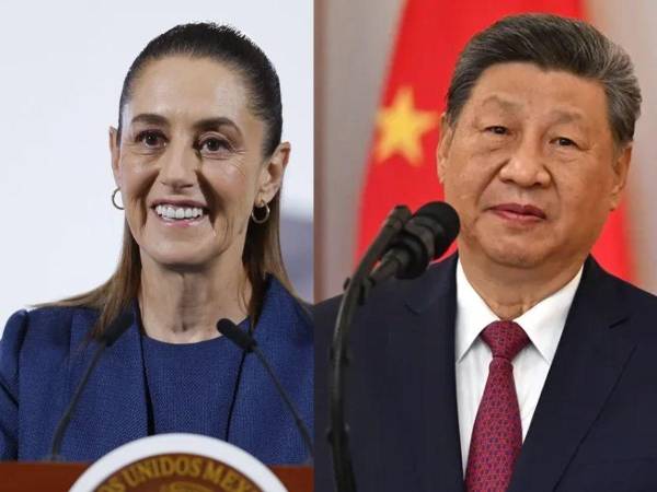 La mandataria destacó las buenas relaciones entre México y China.