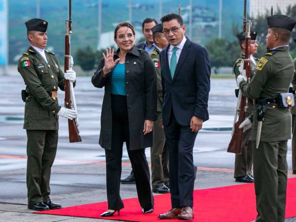 A su llegada, Castro fue recibida con una alfombra roja por una comitiva del Gobierno mexicano, encabezada por Lázaro Cárdenas Batel, próximo jefe de oficina de la Presidencia de Sheinbaum.
