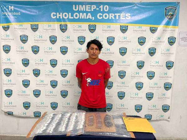 El operativo se llevó a cabo en la aldea Río Blanquito, en Choloma.