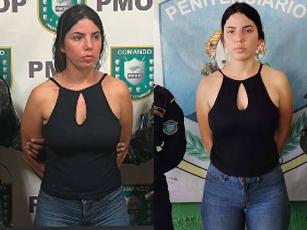 Yaleni Lizveth Aguilar Villanueva fue trasladada al Centro Penal de El Progreso, Yoro, bajo custodia de agentes de la Policía Militar del Orden Público (PMOP), luego de ser señalada como presunta responsable del delito de tráfico de drogas en su modalidad de posesión.