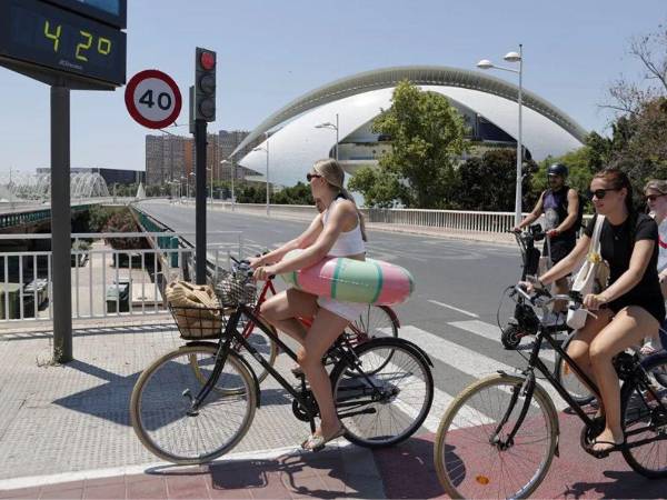 Las temperaturas sobrepasan los 40 grados en gran parte de España.
