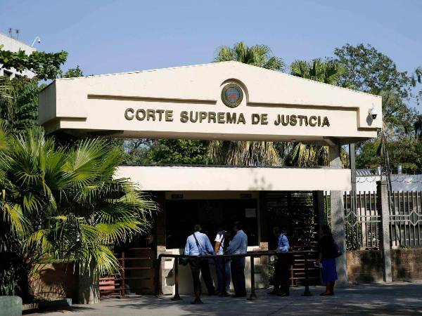 Instalaciones de La Corte Suprema de Justica de El Salvador.