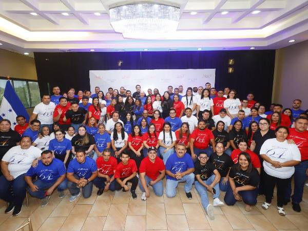 Laboratorios Finlay celebró su 64 aniversario junto a colaboradores provenientes de distintas regiones de Honduras.