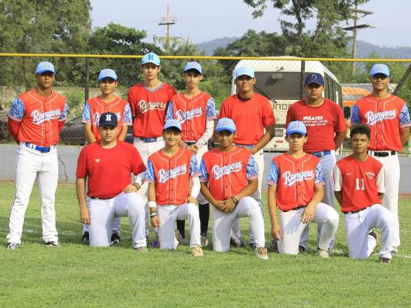 Este es el equipo de Rangers de San Pedro Sula que estará peleando por dejar en alto el nombre de Honduras en la competencia de la que es anfitrión. Foto: Moisés Valenzuela