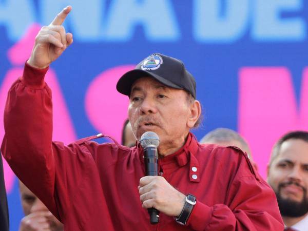 El presidente de Nicaragua, Daniel Ortega, en una imagen de archivo.
