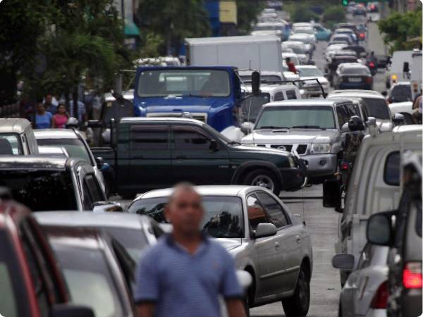 El parque vehicular en Honduras es de tres millones de vehículos, más de un millón son motocicletas.