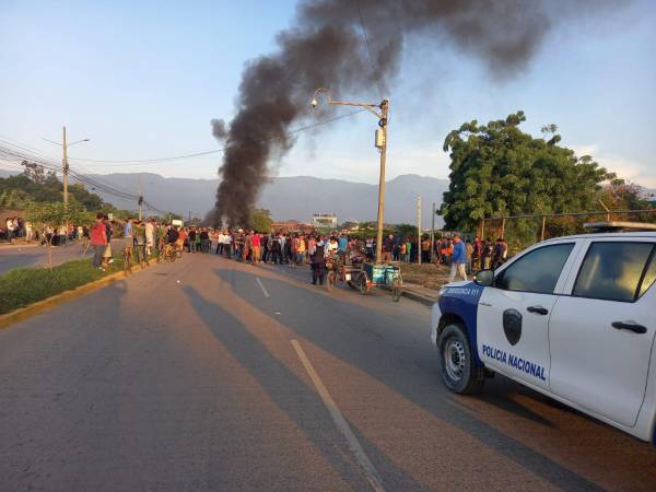 La Policía llegó al sitio. No se reportan incidentes.