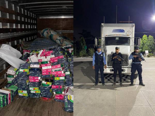 La DPI recuperó 1,427 cajas de cable y 20 rollos de cobre reportados como robados en una vivienda de San Pedro Sula.