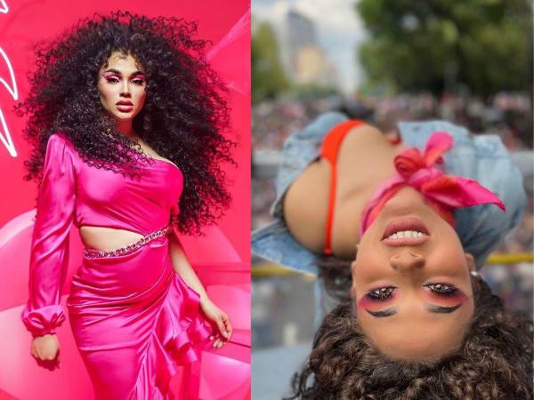 La artista hondureña Cesia Sáenz causó furor en la marcha del ”Pride” en México, fue ovacionada por miles de asistentes de la comunidad LGBTIQ+ a lo que ella respondió “pásenme una caguama”.
