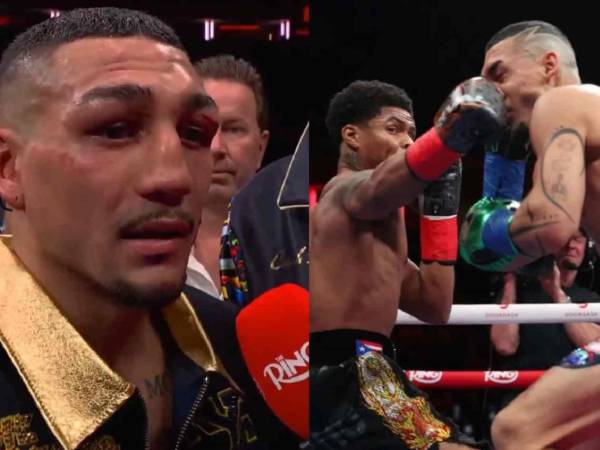 Teófimo López perdió el título superligero.contra Shakur Stevenson en el Madison Square Garden.