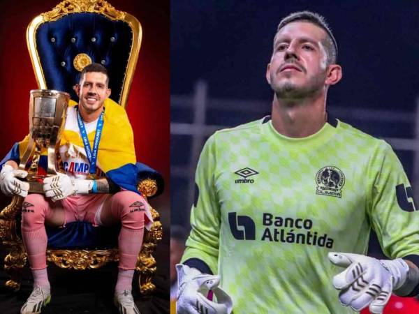 Andrés Salazar fue el segundo portero del Olimpia durante el Apertura 2025.