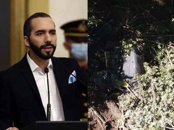 Nayib Bukele, presidente de El Salvador, lamentó el trágico fallecimiento de los ocupantes del helicóptero accidentado.