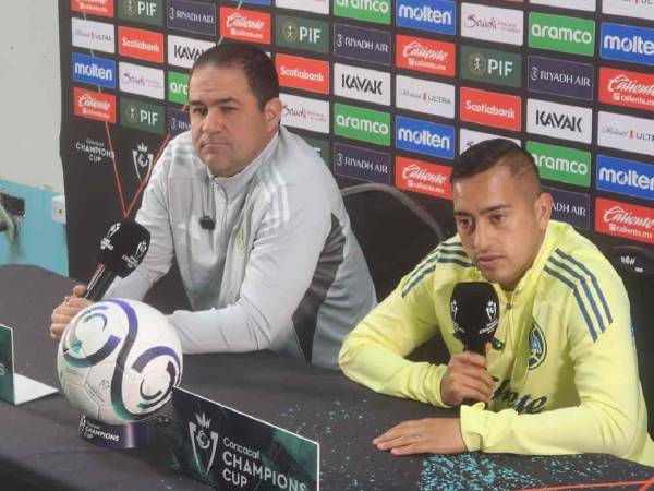 André Jardine, entrenador del América, en conferencia de prensa antes de enfrentar al Olimpia.