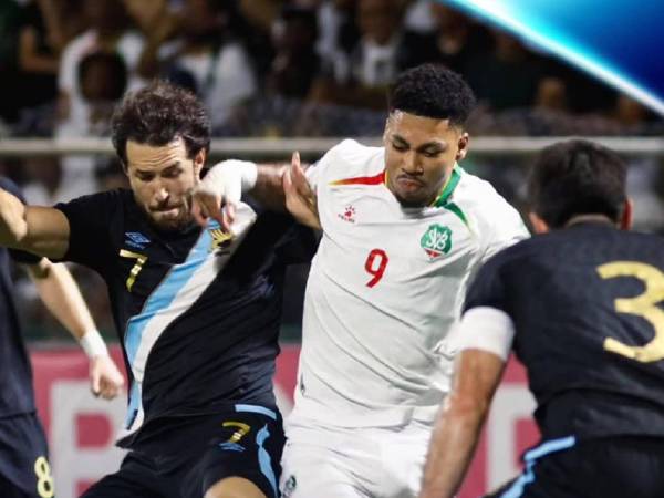 Surinam y Guatemala sostuvieron un duelo de poder a poder en la tercera jornada de la Liga de Naciones de Concacaf.