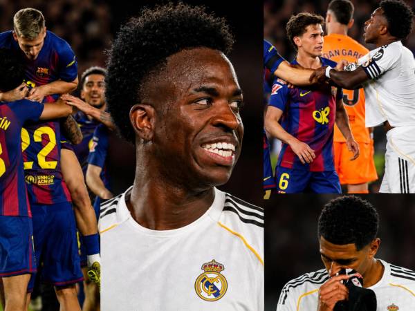 Las imágenes más curiosas que dejó el clásico entre Barcelona y Real Madrid donde los culés se proclamaron campeones.