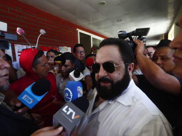 Luis Redondo durante las elecciones primarias.