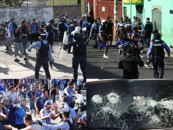 Lamentables escenas de violencia se vivieron este domingo 12 de abril, previo al clásico entre Motagua y Olimpia, correspondiente a la jornada 18 del Clausura 2026 de la Liga Nacional de Honduras.