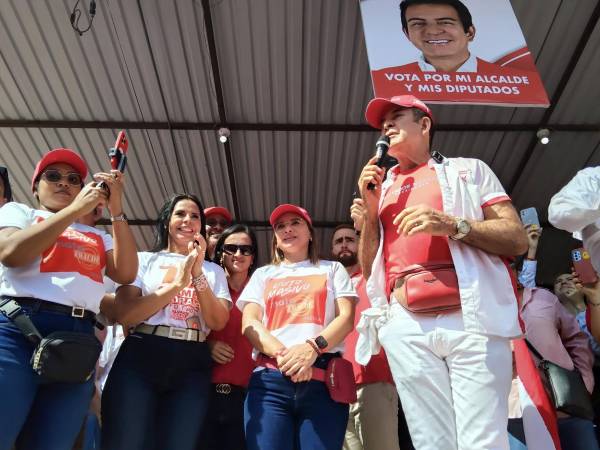 Salvador Nasralla, candidato presidencial del Partido Liberal