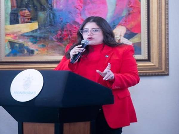 La subsecretaria de Relaciones Exteriores para Asuntos Consulares y Migratorios, Zulmit Rivera. Imagen tomada de su cuenta de X.