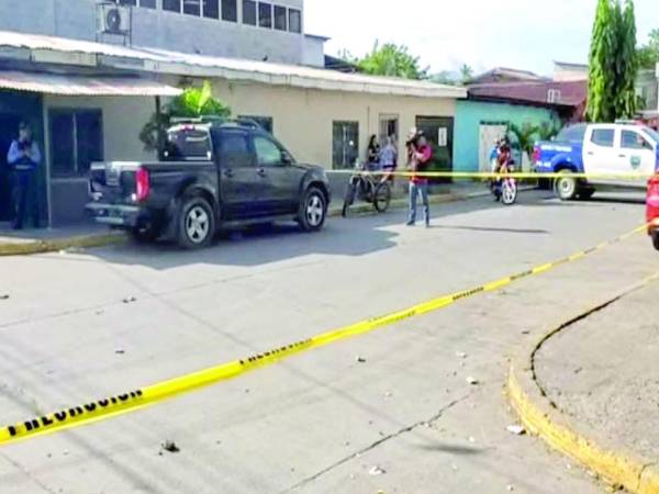 El hecho ocurrió en la 16 avenida del barrio Cabañas.