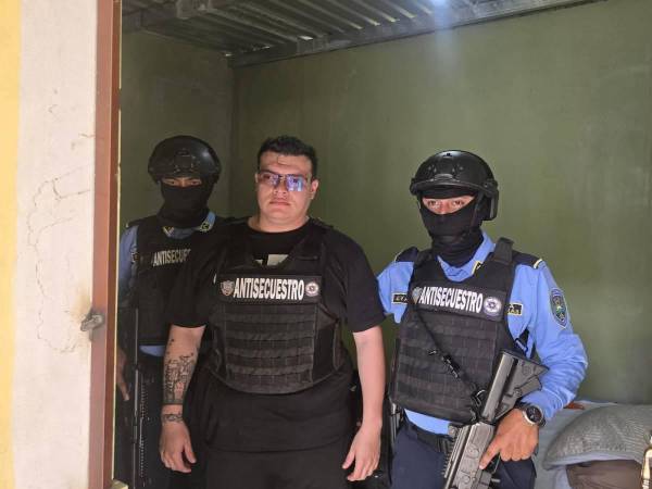 La Unas halló a Jonathan Adalberto García Ramírez ​​sano y salvo en una casa de Oropolí, El Paraíso. No estaba cautivo ni herido, sino descansando con un amigo que colaboró en el falso secuestro.