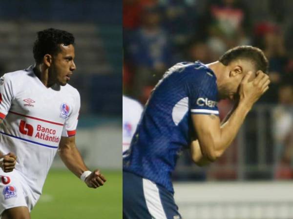 Edwin Rodríguez fue el héroe del clásico tras marcar el único para darle la victoria al Olimpia ante Motagua.