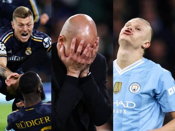 Locura en el Real Madrid, tristeza en Manchester City y enfado de Pep Guardiola tras lo ocurrido en la vuelta de cuartos de final de la Champions. League.