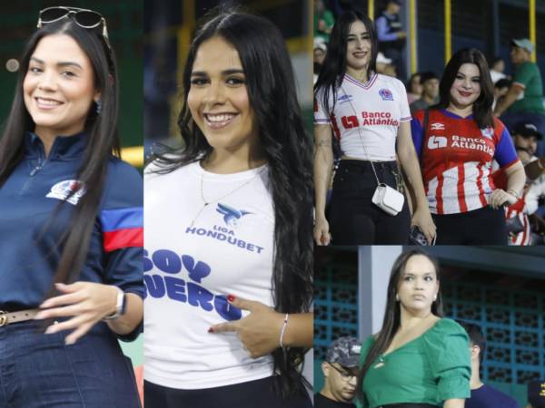 Lindas chicas y petición en el clásico Marathón vs Olimpia por la jornada 5 de las triangulares del Clausura 2026 de la Liga Nacional de Honduras.