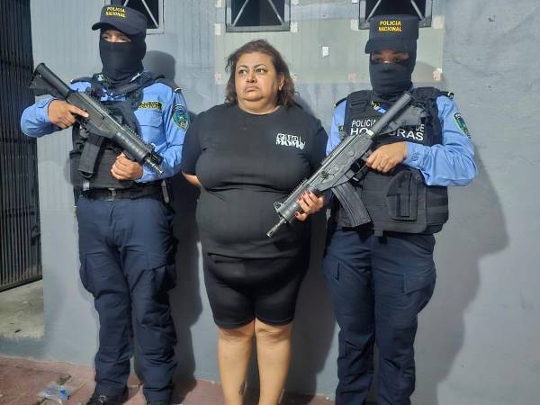 Capturan a La Patrona, supuesta MS, en Puerto Cortés