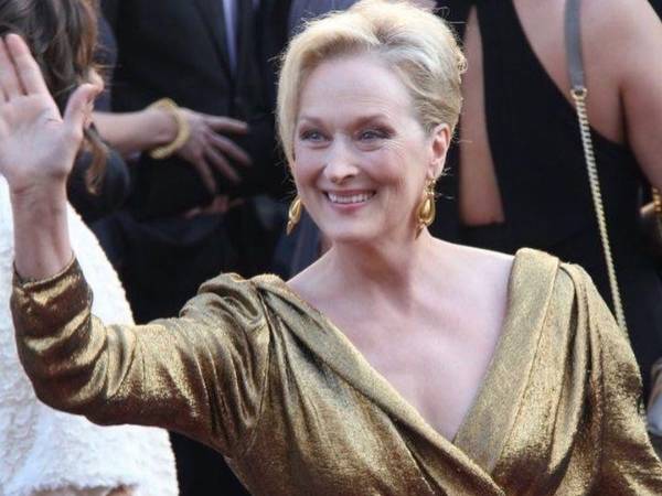 La actriz Meryl Streep.