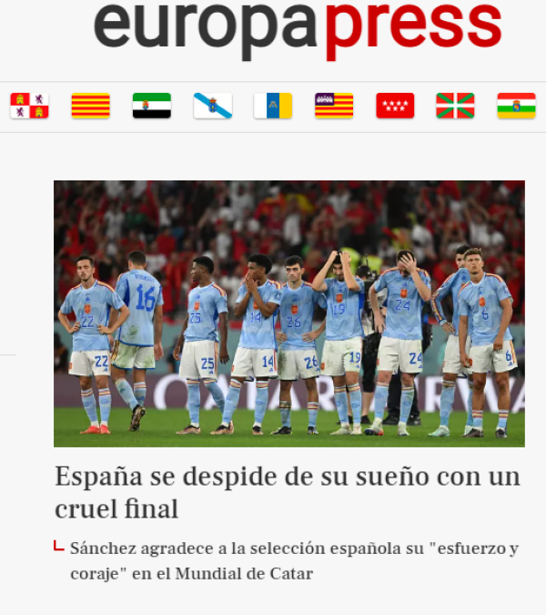 Habló Faitelson: Prensa arremete contra España tras eliminación