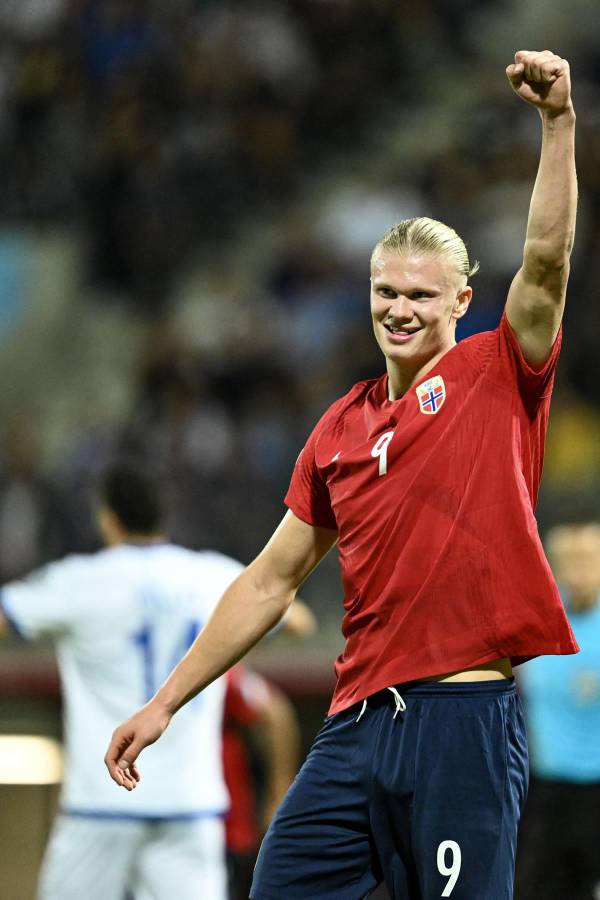 Erling Haaland venía sin marcar en los últimos partidos con el Manchester City, pero se reivindicó con estos dos goles.