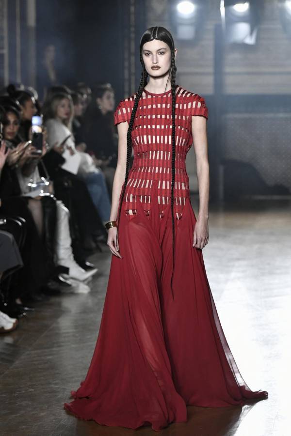 Maison Sara Chraibi durante la semana de alta costura primavera-verano 2023 en París.