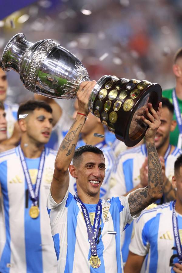 Ángel Di María se despidió de la Selección Argentina con el título de campeón de la Copa América 2024.
