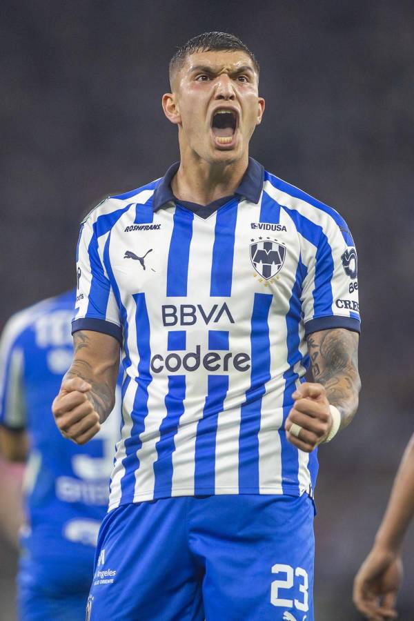 Brandon Vázquez marcó el primer gol del Monterrey en el estadio BBVA.