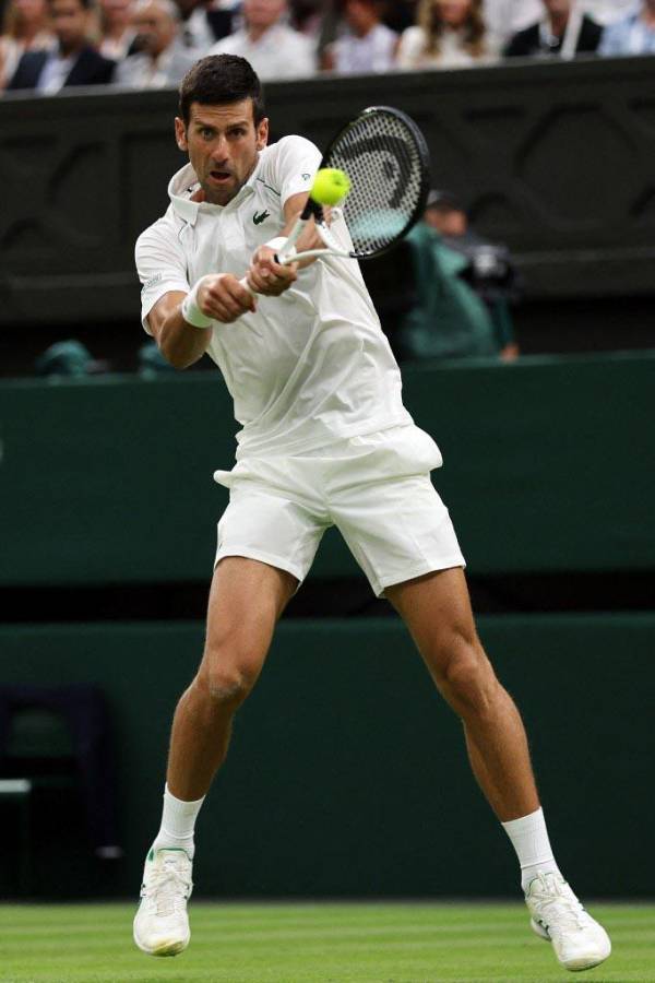 Novak Djokovic tuvo que esforzarse por obtener su victoria.