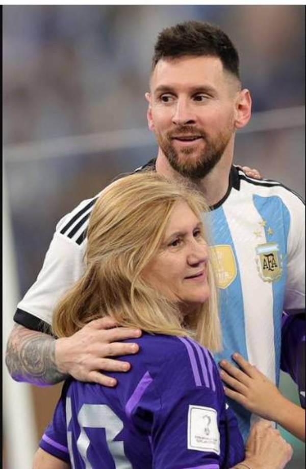 Ella Celia María Cuccittini, la mamá de Lionel Messi para que no la vuelvan a confundir.