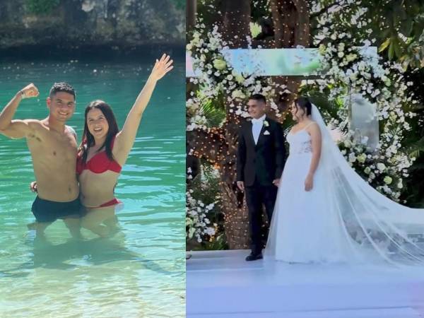 Carlos Pineda disfruta junto a su esposa de la luna de miel tras casarse en la recta final del 2024.