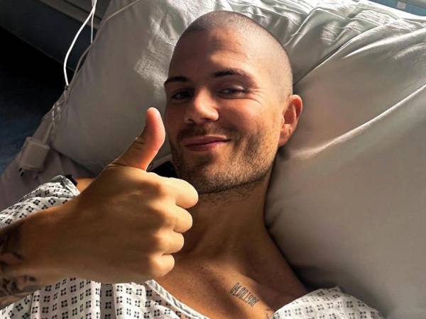 El cantante, compositor y actor británico, Max George.