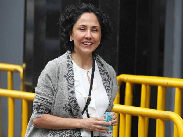 Fotografía de la ex primera dama de Perú Nadine Heredia en Lima (Perú).