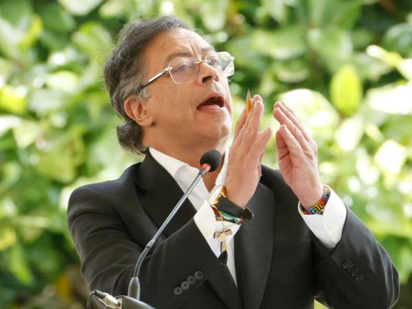 Fotografía de archivo del presidente de Colombia, Gustavo Petro.