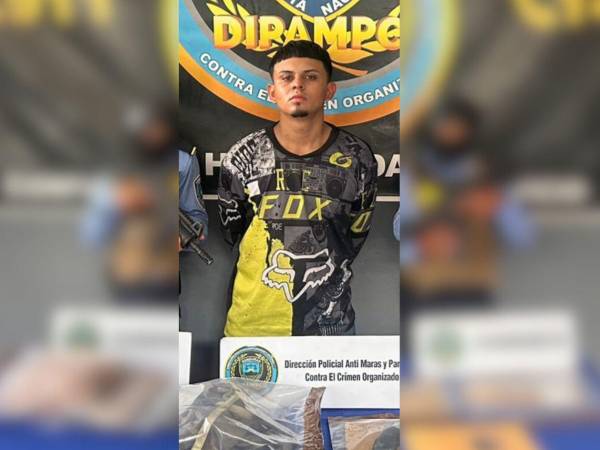 Momentos de la captura de Kevin Josué Rodríguez, alias Cohala.