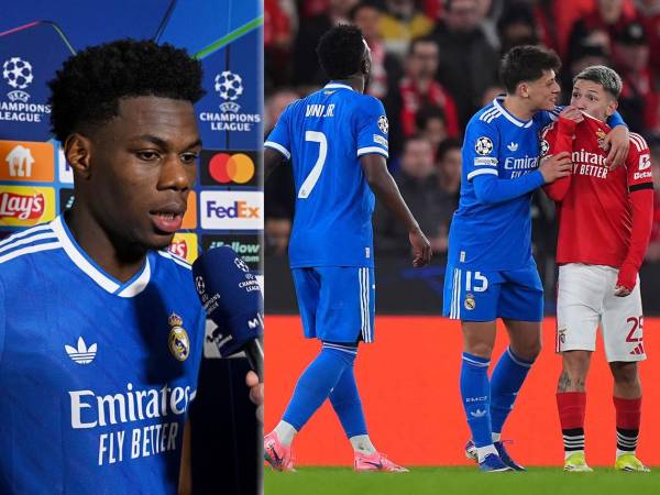 Aurélien Tchouaméni defendió a Vinicius de los insultos del argentino Gianluca Prestianni.