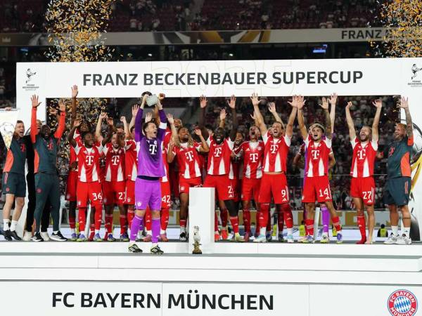 El Bayern Múnich conquistó el primer título de la temporada al ganarle la Supercopa de Alemania al Stuttgart.