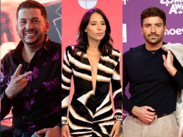 Composición de tres fotografías de archivo donde aparecen los mexicanos Luis Ángel 'El Flaco', y Majo Aguilar, y el español Pablo Alborán, quienes encabezan los estrenos de música latina de la semana.