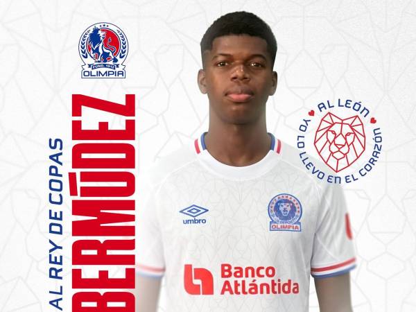 Jainer Bermúdez es nuevo jugador del Olimpia.